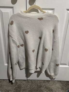 Shein Heart Sweater